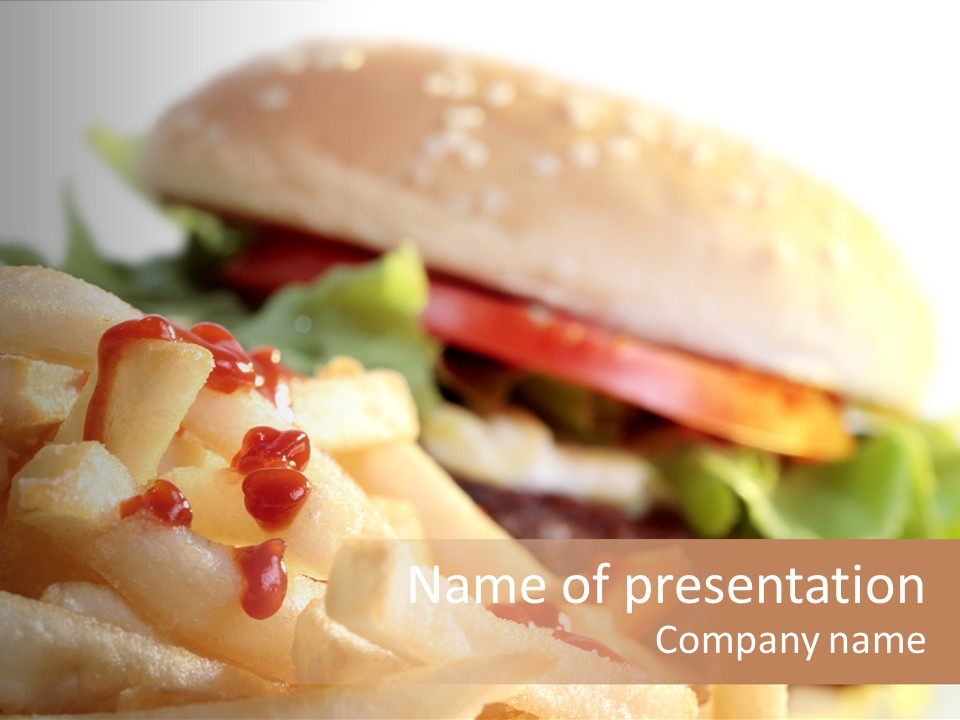 Hamburger PowerPoint Template