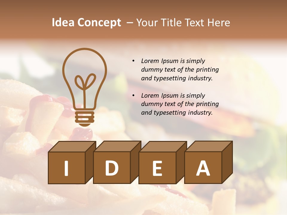 Hamburger PowerPoint Template