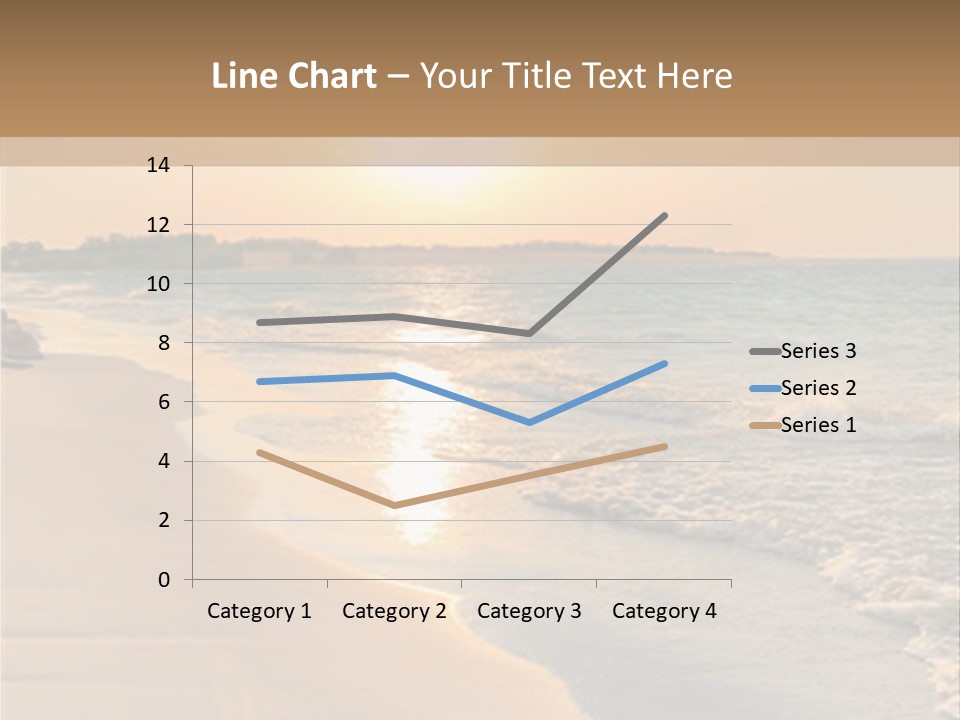 Tranquil Beach Sunset PowerPoint Template