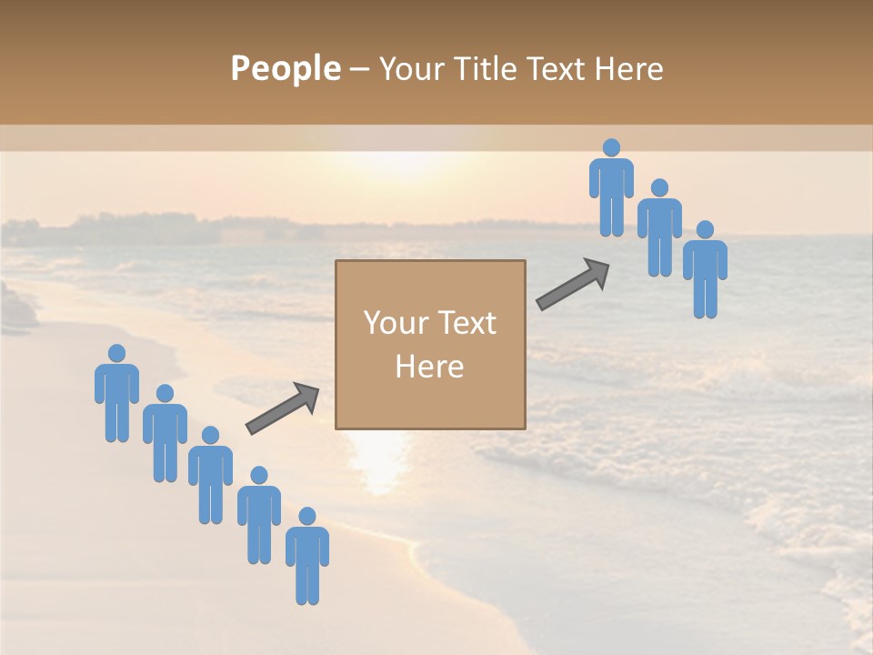 Tranquil Beach Sunset PowerPoint Template
