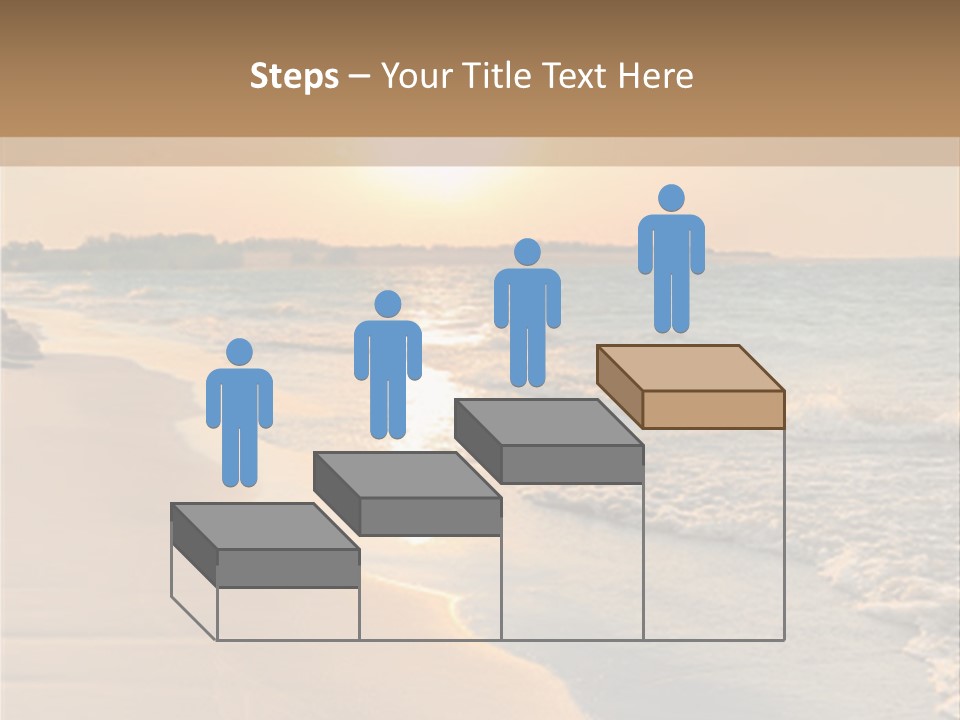 Tranquil Beach Sunset PowerPoint Template
