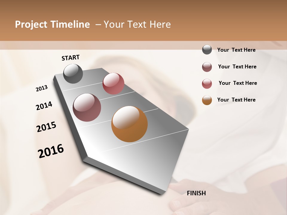 Pregnant Woman Getting Check Up From Doctor PowerPoint Template