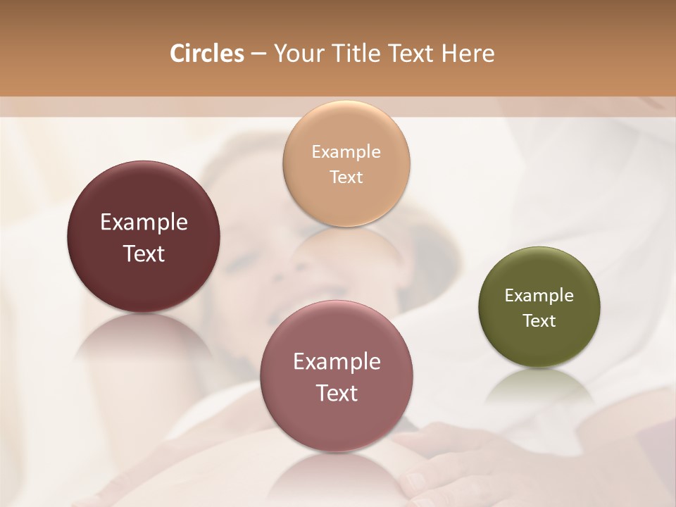 Pregnant Woman Getting Check Up From Doctor PowerPoint Template