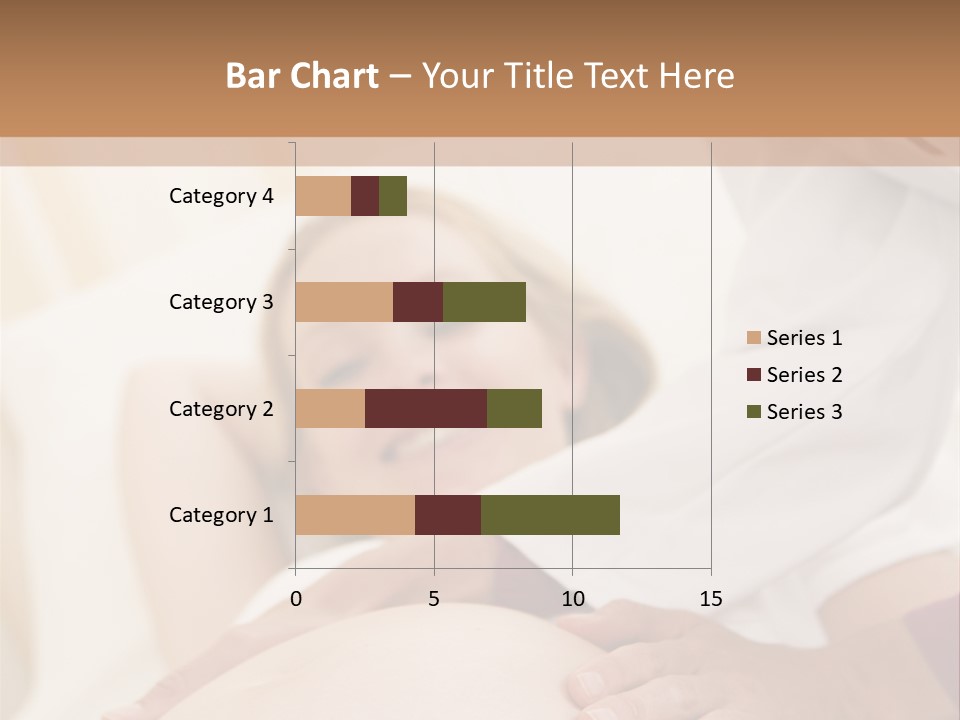 Pregnant Woman Getting Check Up From Doctor PowerPoint Template