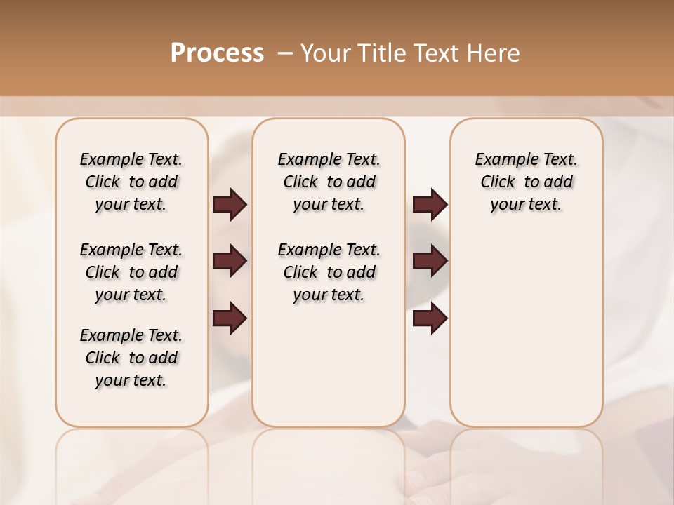 Pregnant Woman Getting Check Up From Doctor PowerPoint Template