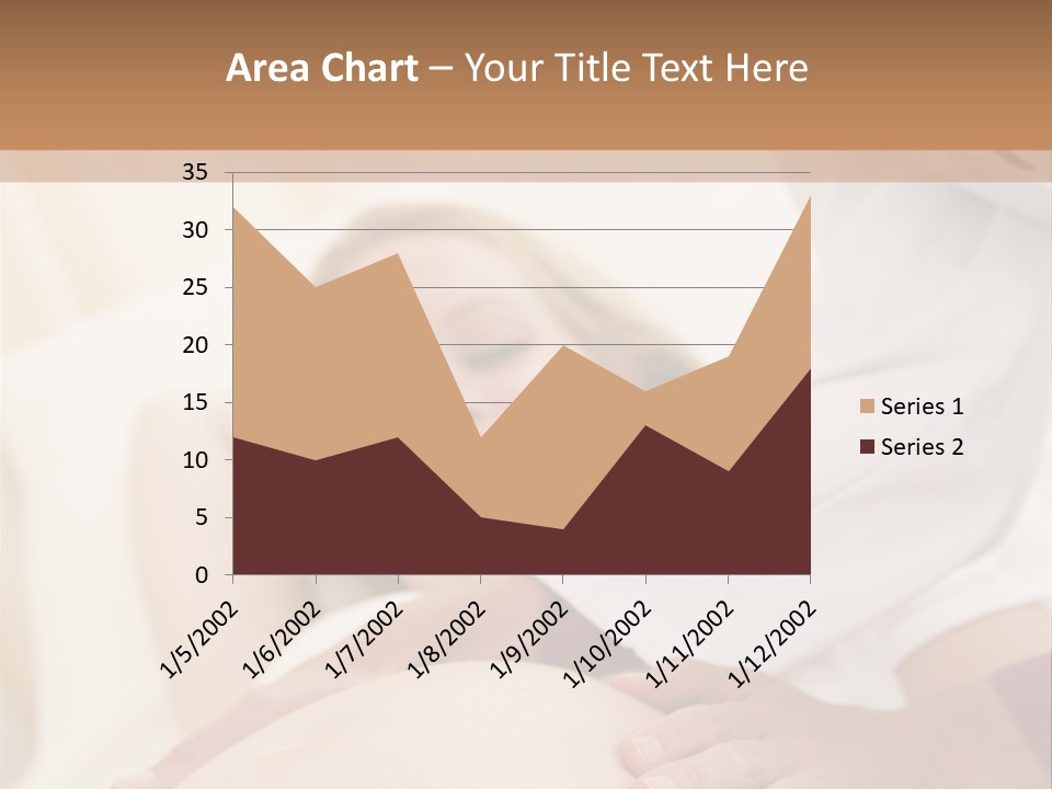 Pregnant Woman Getting Check Up From Doctor PowerPoint Template