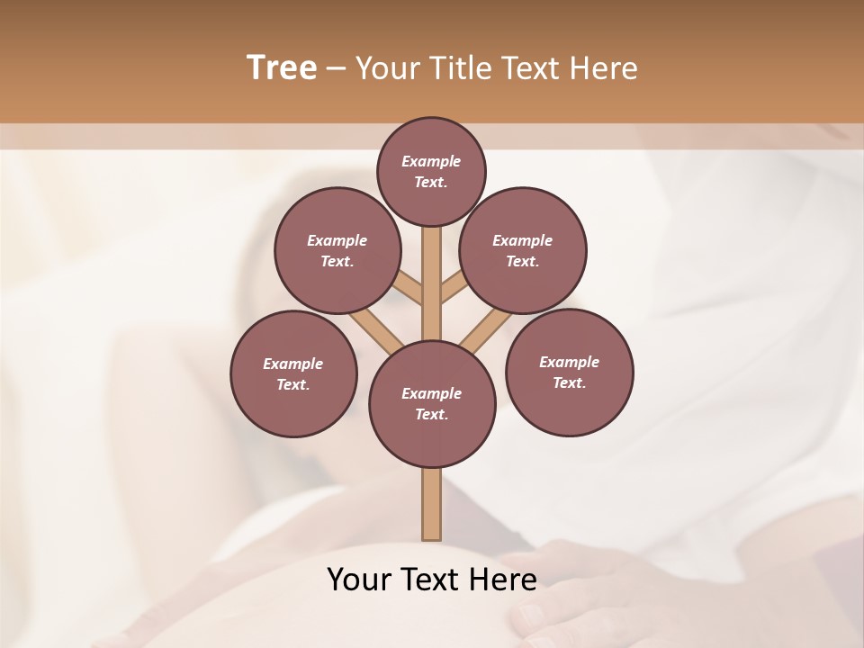 Pregnant Woman Getting Check Up From Doctor PowerPoint Template