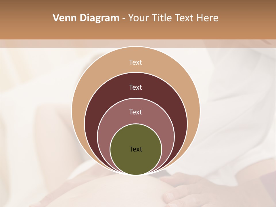 Pregnant Woman Getting Check Up From Doctor PowerPoint Template
