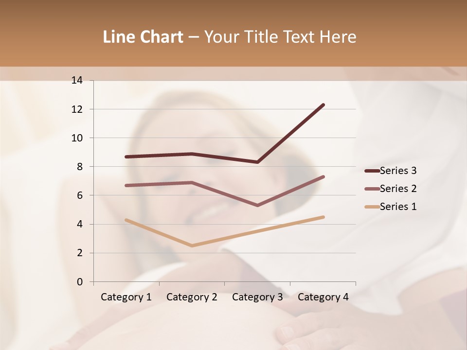 Pregnant Woman Getting Check Up From Doctor PowerPoint Template