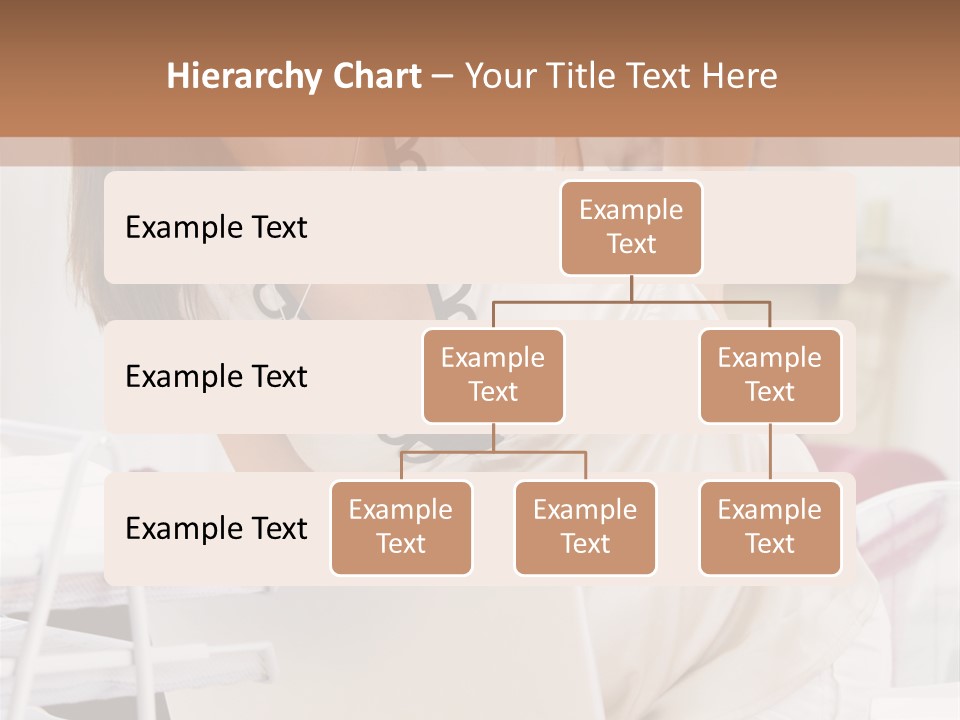 Pregnant Woman In Home Office With A Sore Back PowerPoint Template