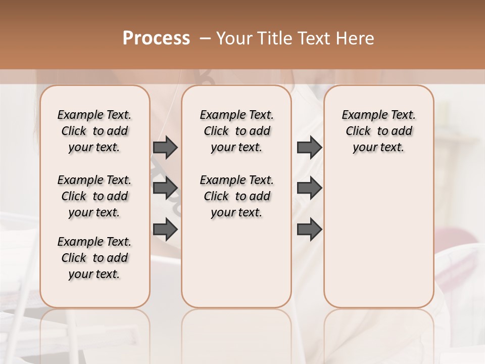 Pregnant Woman In Home Office With A Sore Back PowerPoint Template
