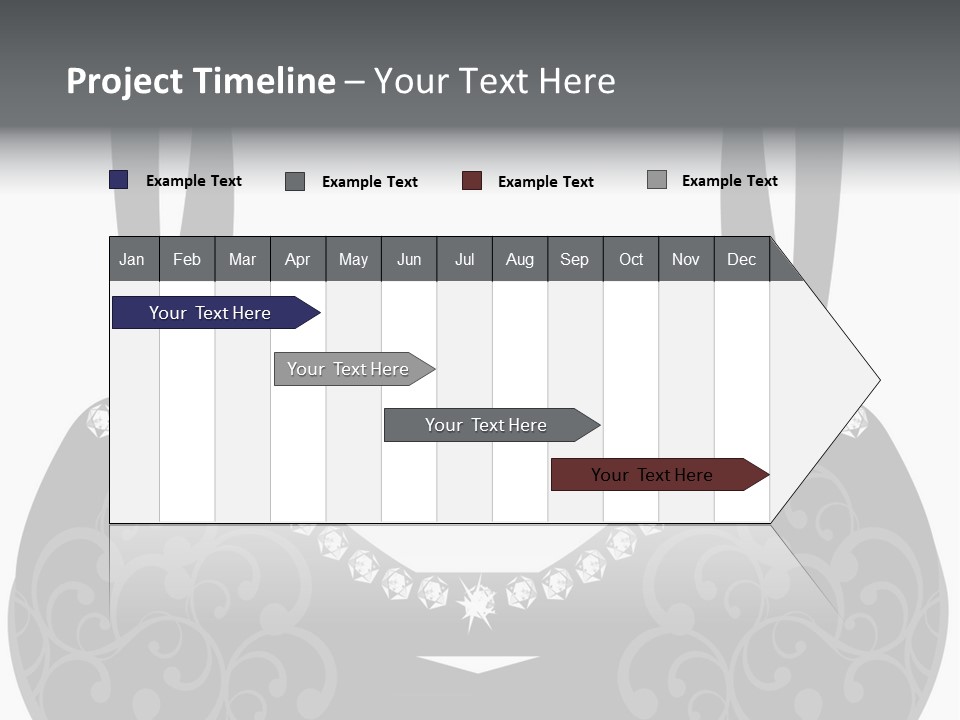 Black Lingerie Stock Vector Illustration: PowerPoint Template