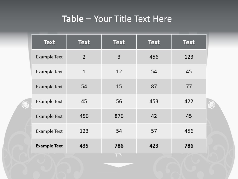 Black Lingerie Stock Vector Illustration: PowerPoint Template