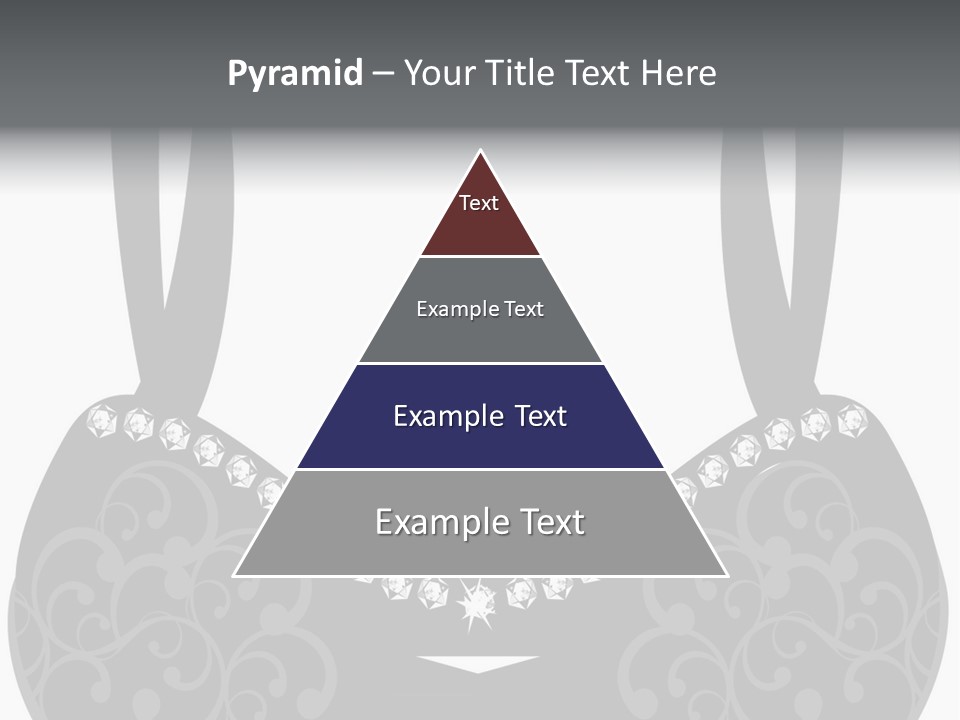 Black Lingerie Stock Vector Illustration: PowerPoint Template