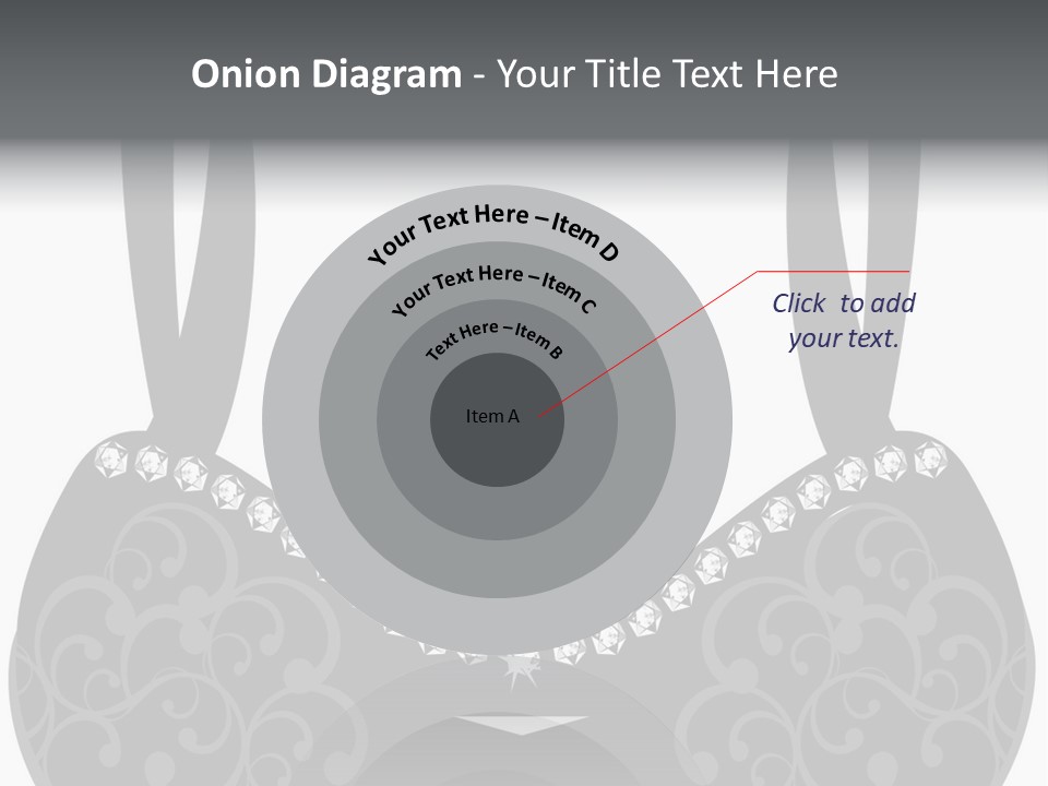 Black Lingerie Stock Vector Illustration: PowerPoint Template