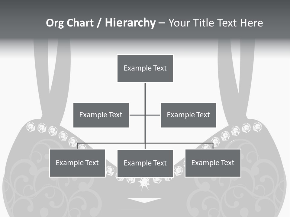 Black Lingerie Stock Vector Illustration: PowerPoint Template