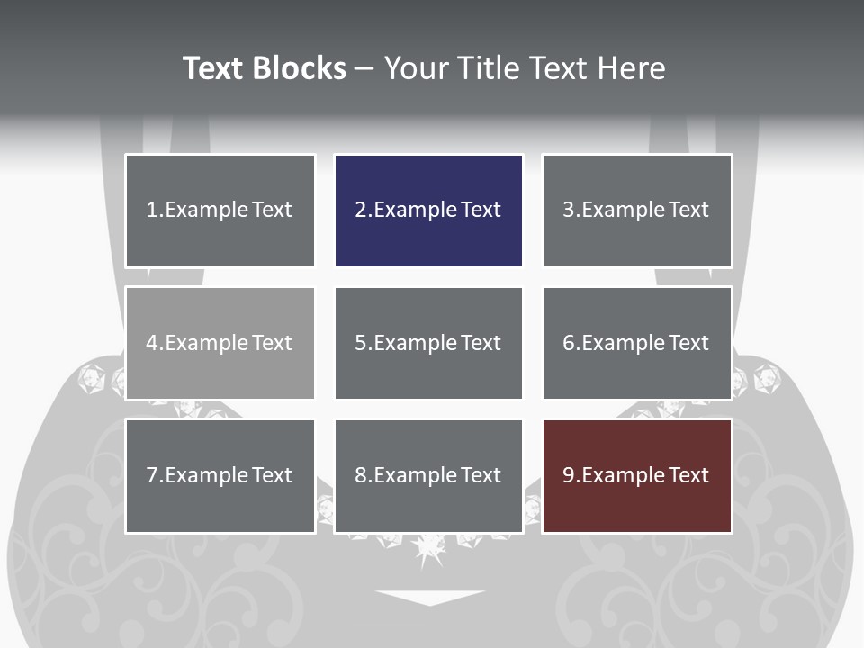 Black Lingerie Stock Vector Illustration: PowerPoint Template