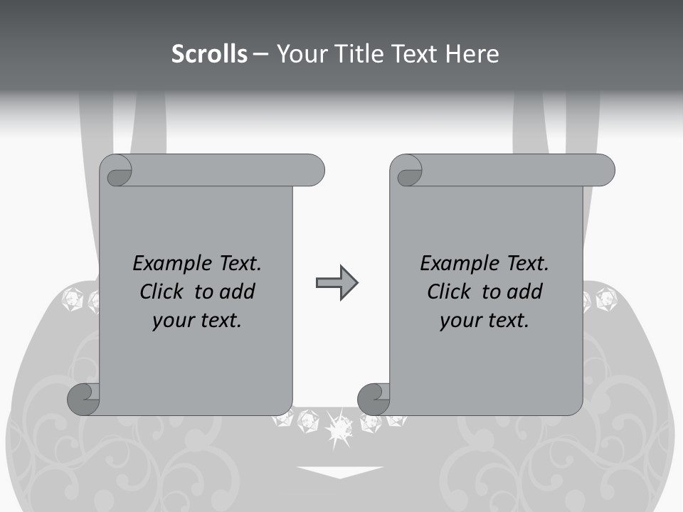 Black Lingerie Stock Vector Illustration: PowerPoint Template