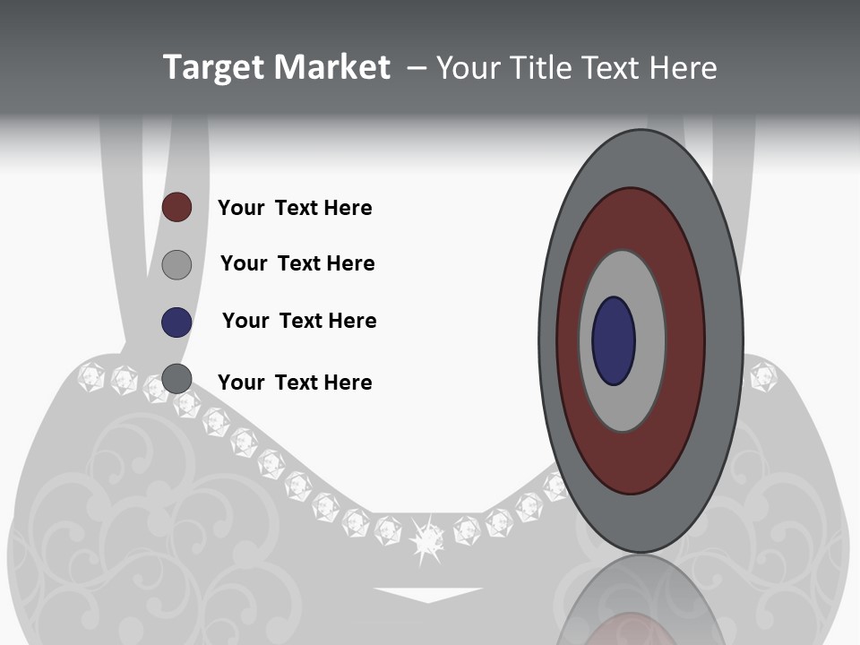 Black Lingerie Stock Vector Illustration: PowerPoint Template