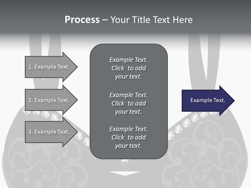 Black Lingerie Stock Vector Illustration: PowerPoint Template