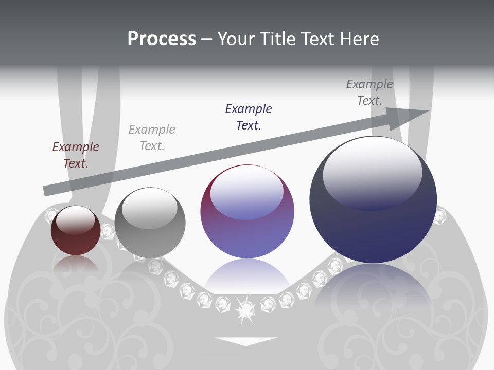 Black Lingerie Stock Vector Illustration: PowerPoint Template