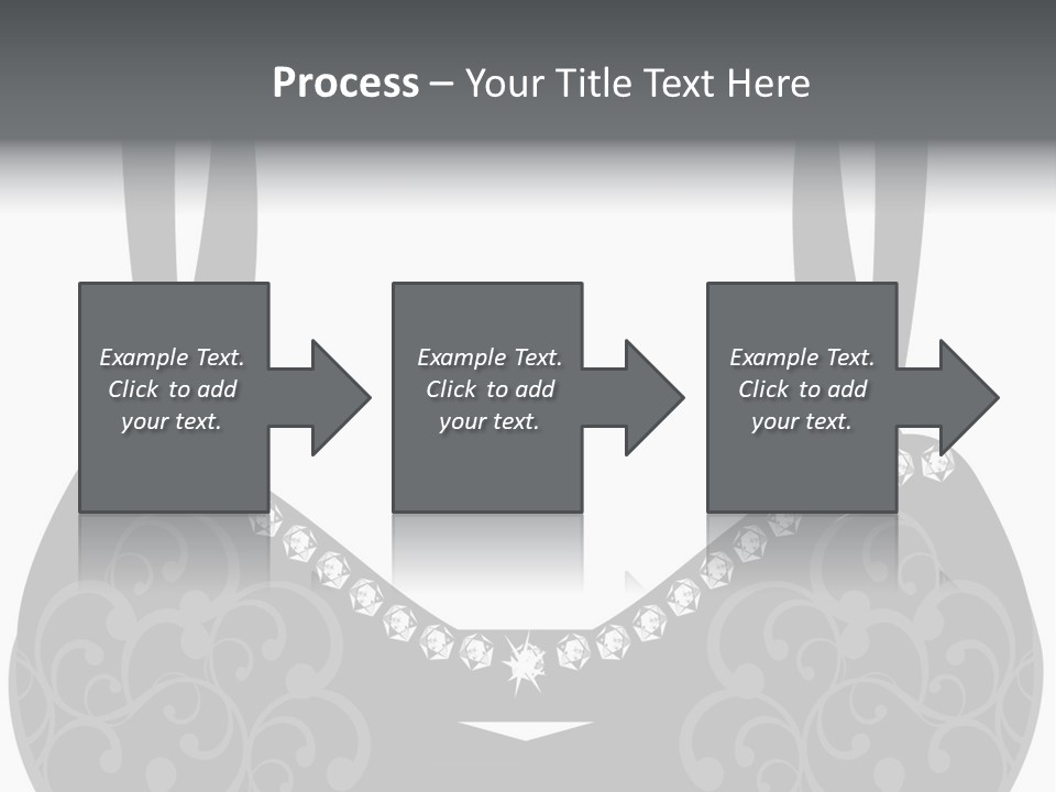 Black Lingerie Stock Vector Illustration: PowerPoint Template