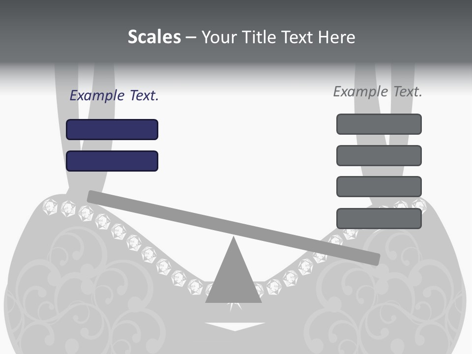 Black Lingerie Stock Vector Illustration: PowerPoint Template