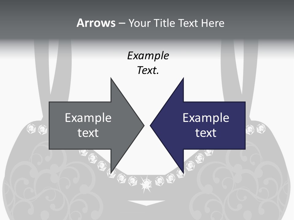 Black Lingerie Stock Vector Illustration: PowerPoint Template