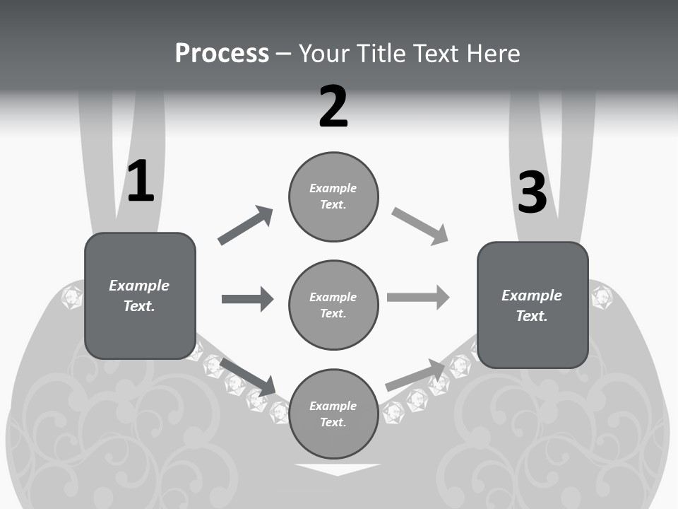 Black Lingerie Stock Vector Illustration: PowerPoint Template