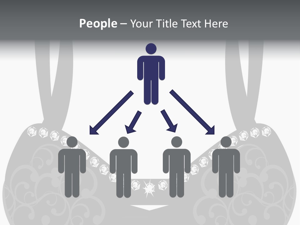 Black Lingerie Stock Vector Illustration: PowerPoint Template