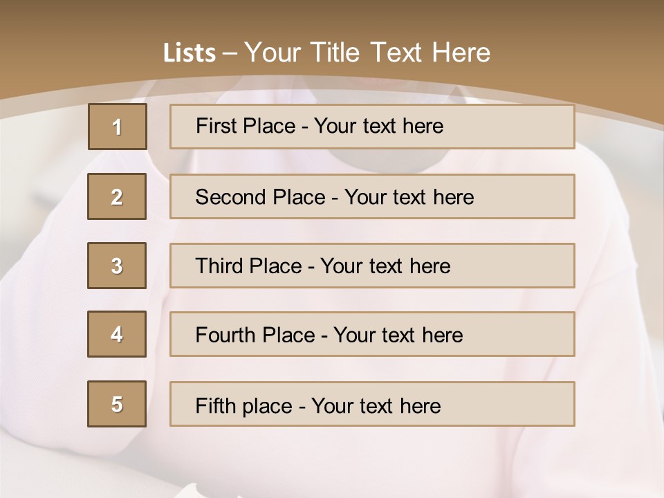 Mature Female Student Looking Confusion In Class PowerPoint Template