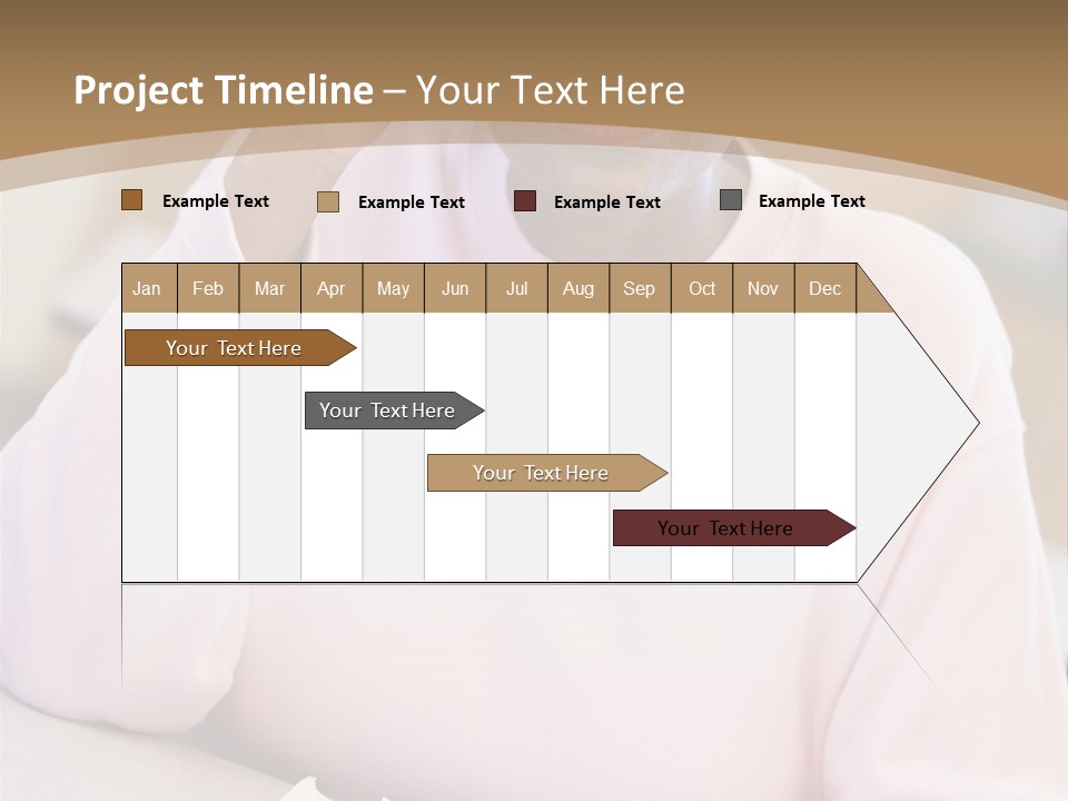 Mature Female Student Looking Confusion In Class PowerPoint Template