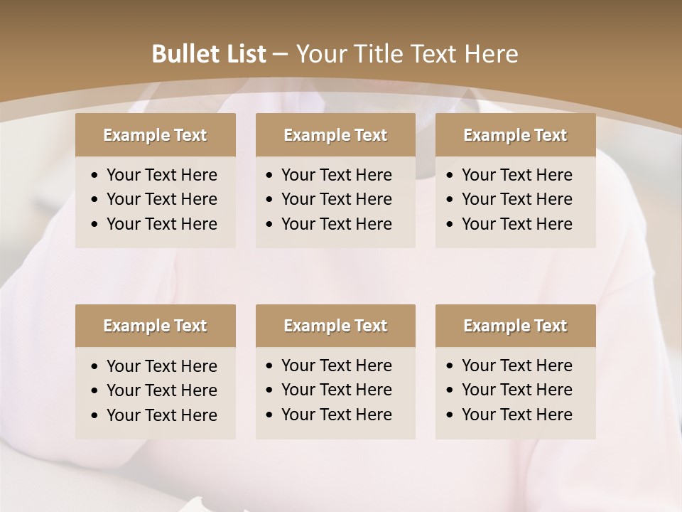 Mature Female Student Looking Confusion In Class PowerPoint Template