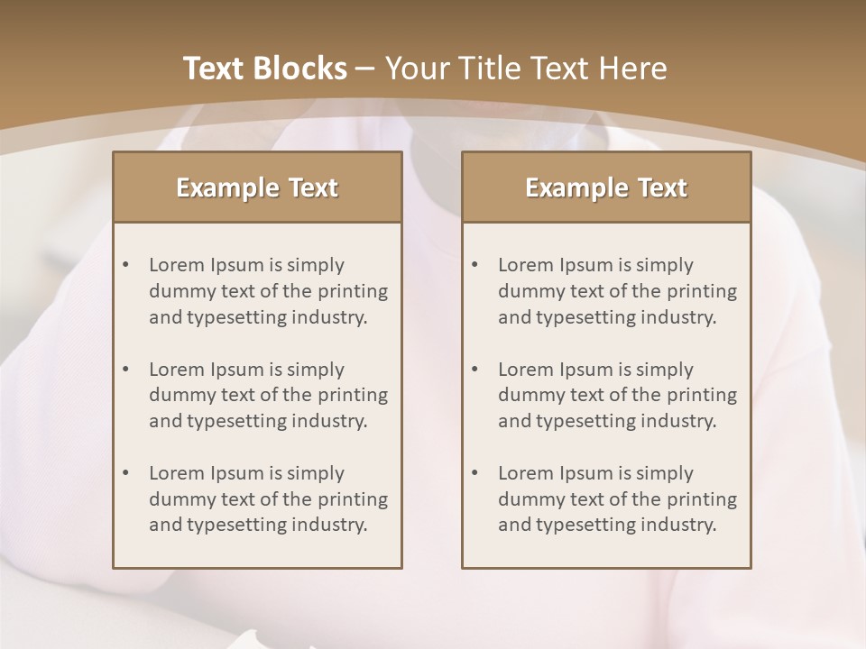 Mature Female Student Looking Confusion In Class PowerPoint Template