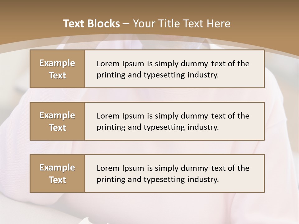 Mature Female Student Looking Confusion In Class PowerPoint Template