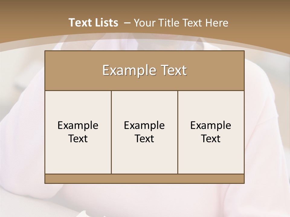 Mature Female Student Looking Confusion In Class PowerPoint Template