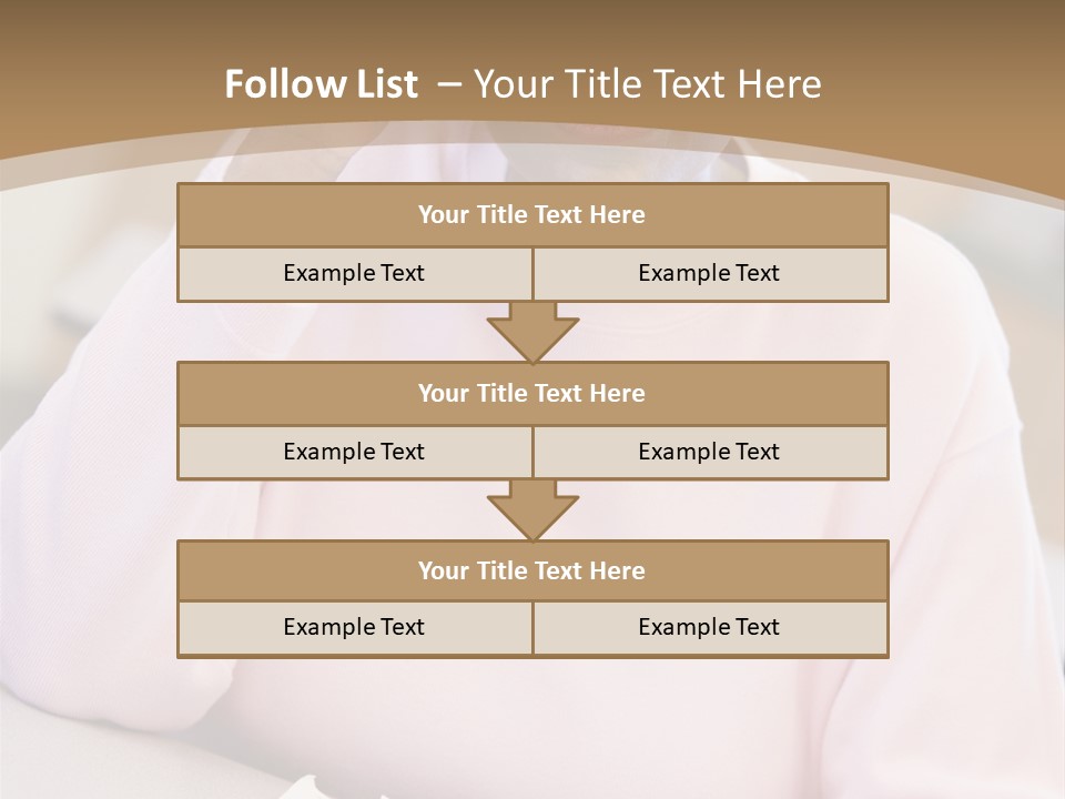 Mature Female Student Looking Confusion In Class PowerPoint Template