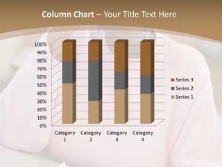 Mature Female Student Looking Confusion In Class PowerPoint Template