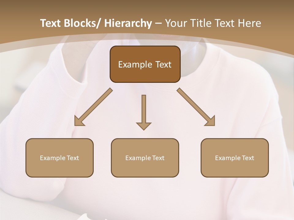 Mature Female Student Looking Confusion In Class PowerPoint Template