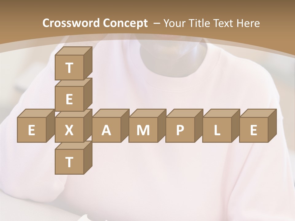 Mature Female Student Looking Confusion In Class PowerPoint Template