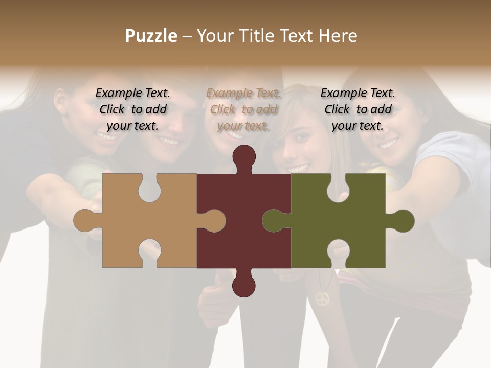 A Group Of Young People Giving Thumbs Up PowerPoint Template