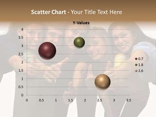 A Group Of Young People Giving Thumbs Up PowerPoint Template