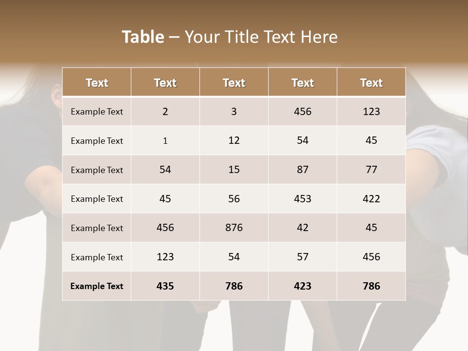 A Group Of Young People Giving Thumbs Up PowerPoint Template