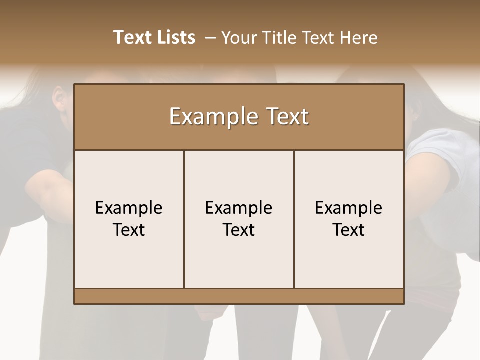 A Group Of Young People Giving Thumbs Up PowerPoint Template
