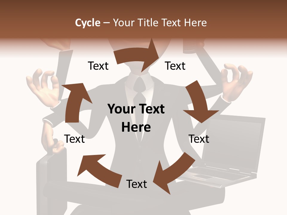 Zen Multi-Tasking PowerPoint Template