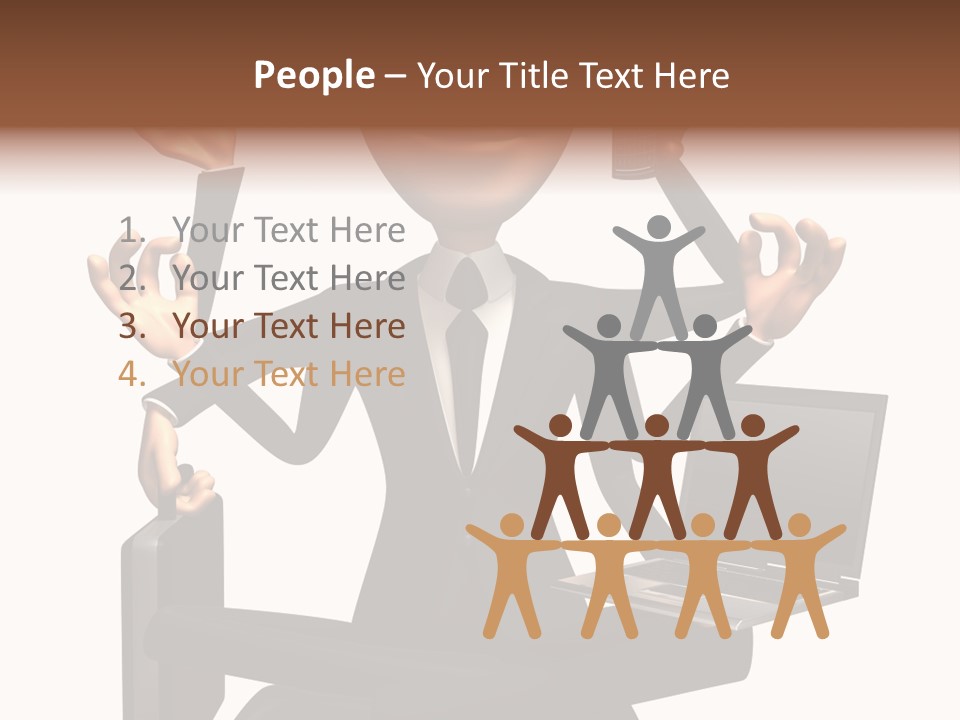 Zen Multi-Tasking PowerPoint Template