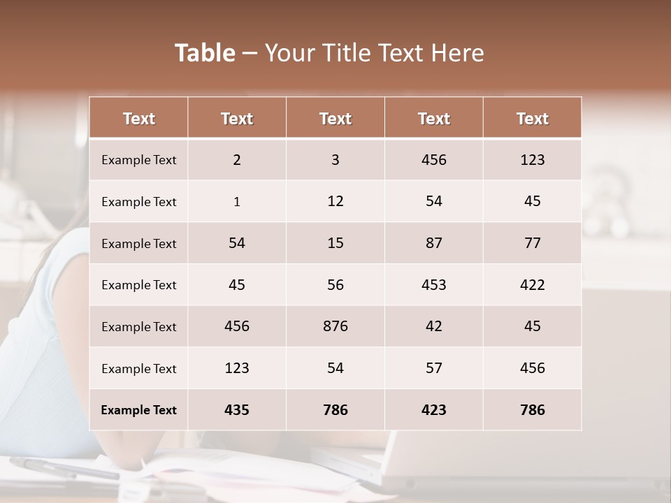 A Woman And A Girl Sitting In Front Of A Laptop Computer PowerPoint Template