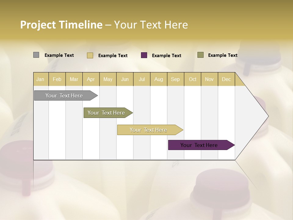 Milk Jugs PowerPoint Template