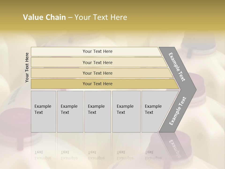 Milk Jugs PowerPoint Template
