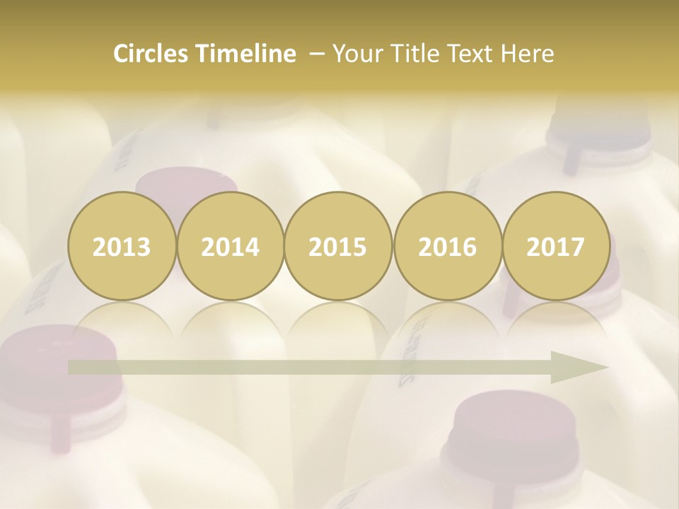 Milk Jugs PowerPoint Template